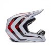 KASK MOTOCYKLOWY FOX V1 KAIROS WHITE FLUO RED M